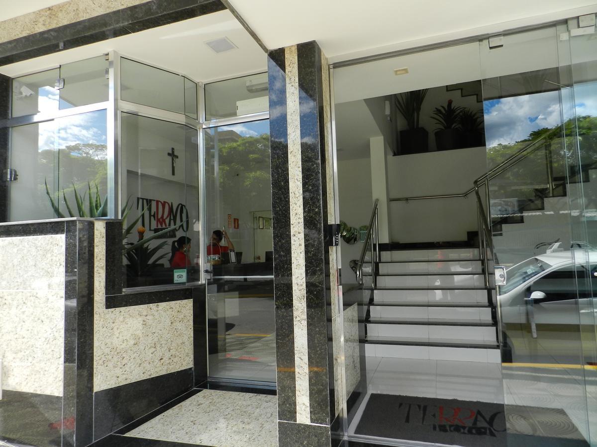 Terraco Hotel Três Pontas Exterior foto